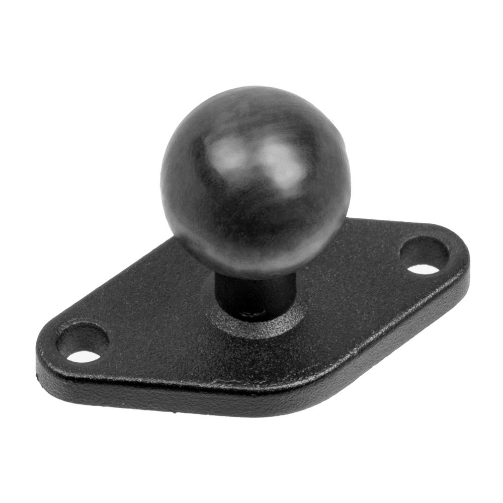 Tackform metal diamond adapter with 1 inch B-size ball, universal fit