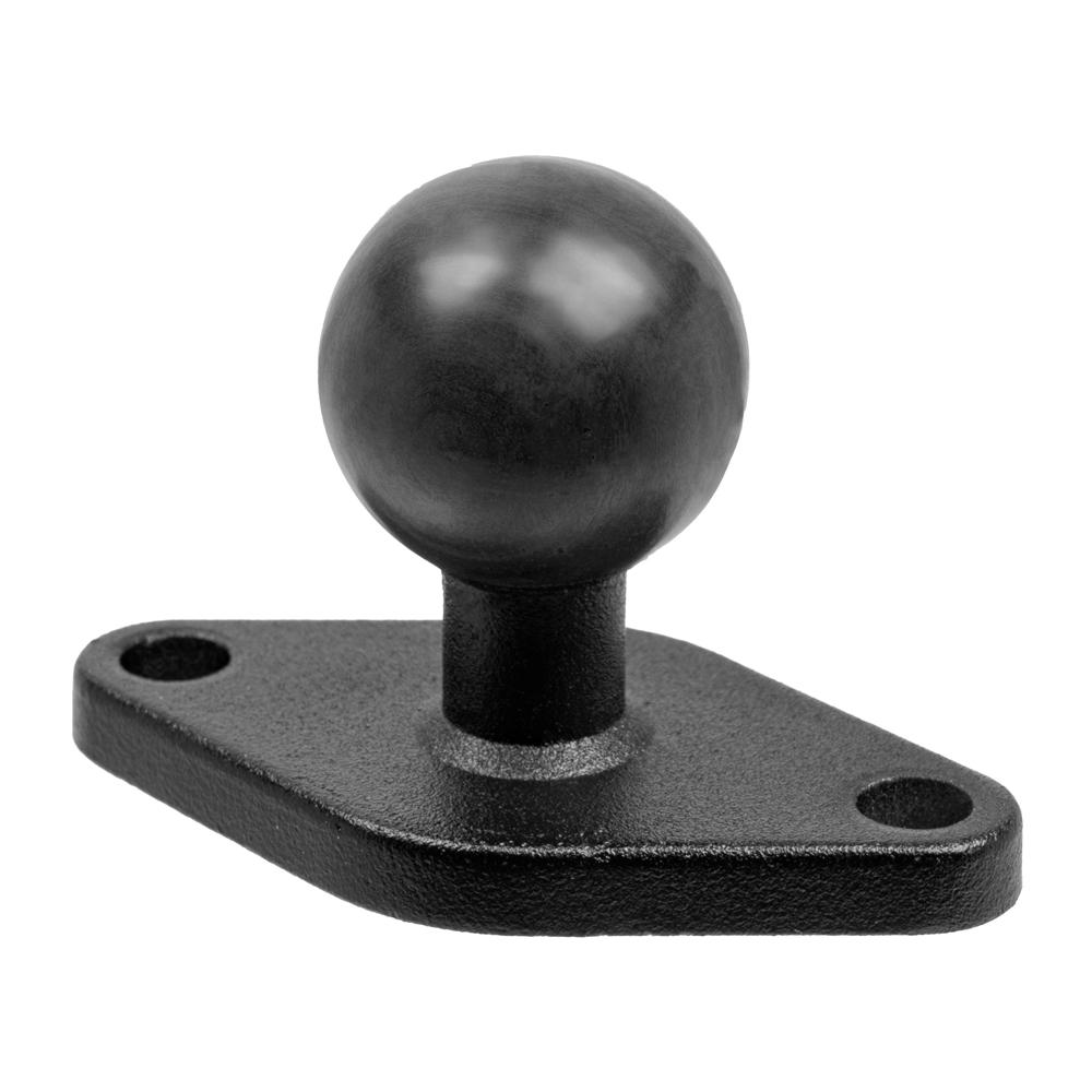 Tackform metal diamond adapter with 1 inch B-size ball, universal fit