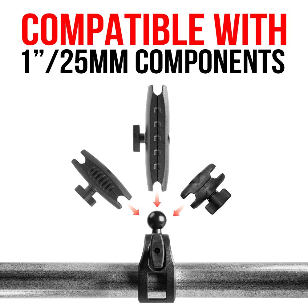 Tackform quick release bar clamp for universal fit