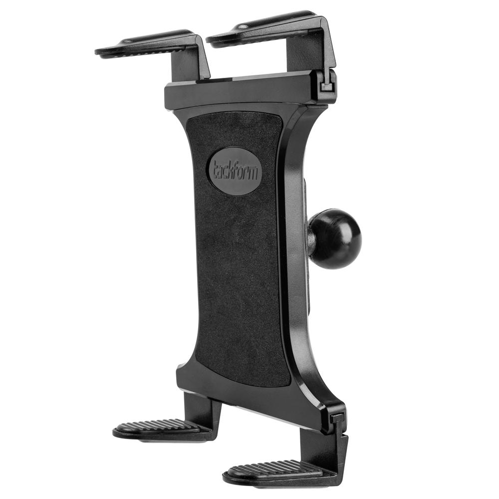 Tackform spring loaded tablet holder for universal fit