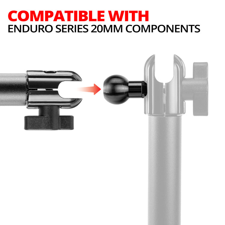 Tackform One-Up 20mm ball adapter for universal fit