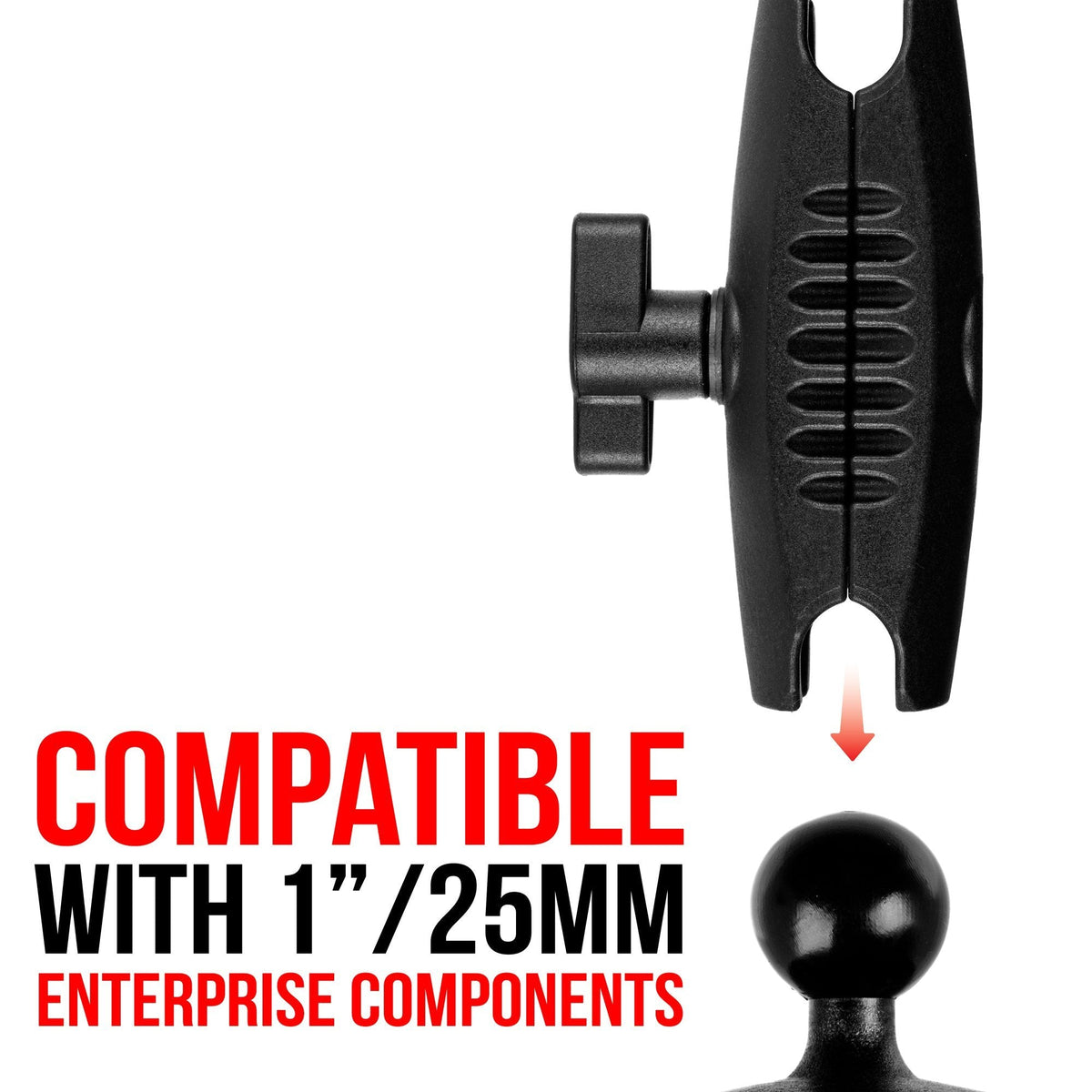 Tackform 3.75" composite arm for universal fit