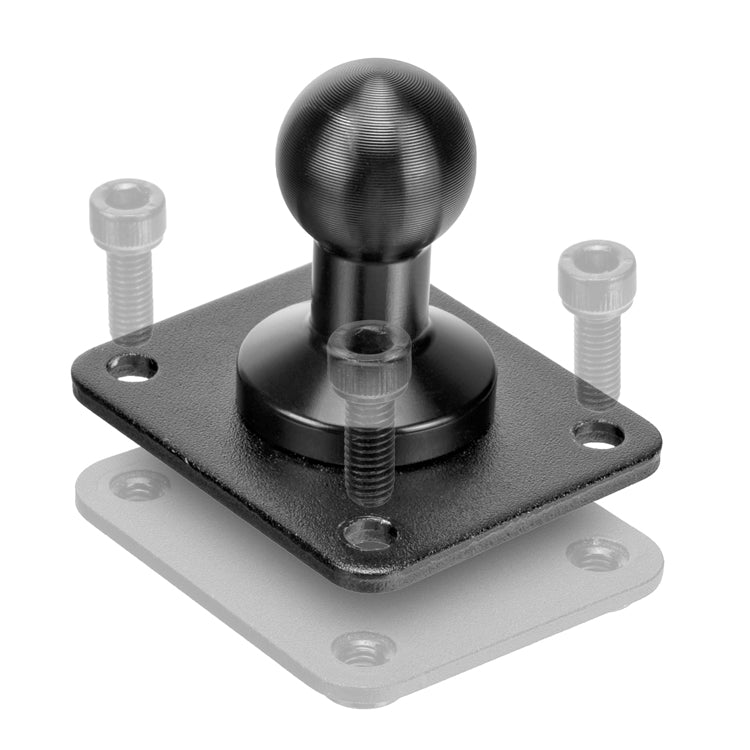 Tackform AMPS pattern 4-hole drill base mount with 20mm ball, universal fit