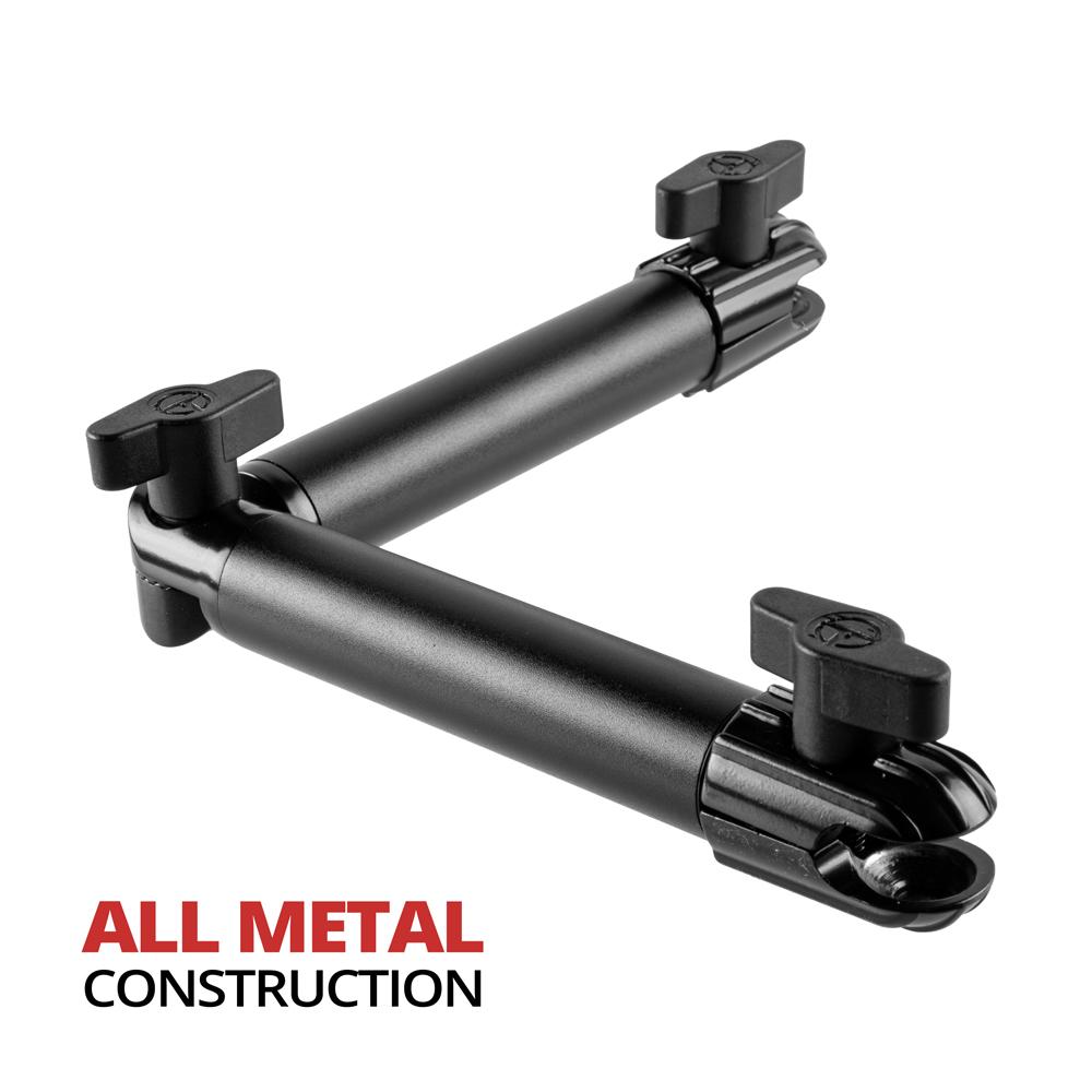 Tackform 12.25 inch Enduro arm with dual 20mm sockets for universal fit