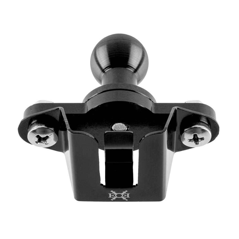 Tackform CB microphone and 2-way radio holder with 20mm ball for universal fit