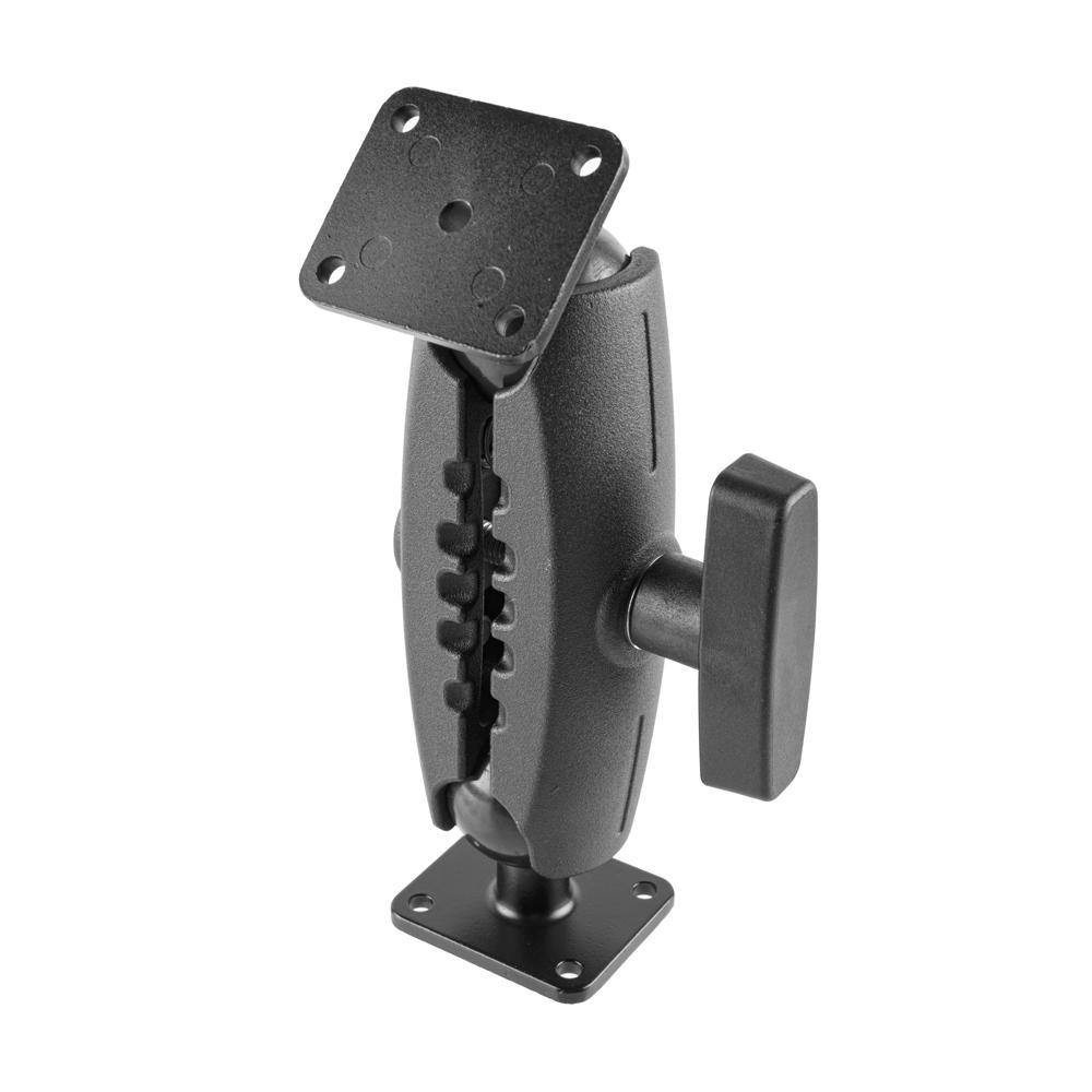 Tackform 5 inch pedestal with 1.5 inch ball AMPS adapter for universal fit
