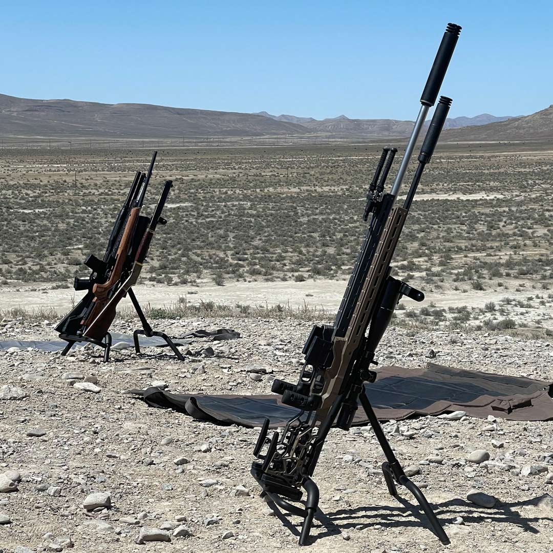 Devos-RangeRack-ultralight-rifle-and-shotgun-stand - NVMOS