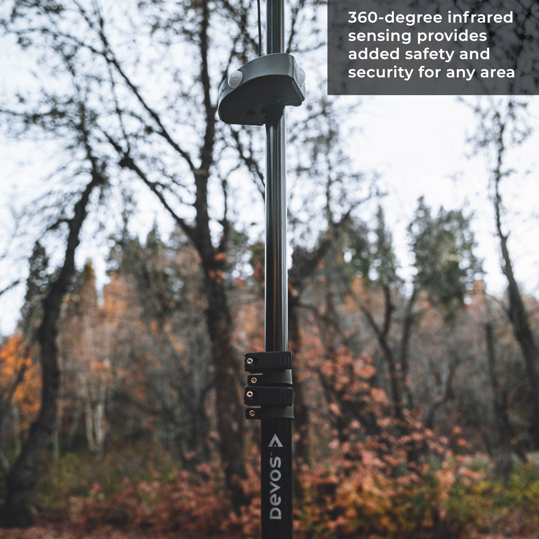 Devos-portable-LED-lantern-with-360-degree-infared-motion-sensor - NVMOS
