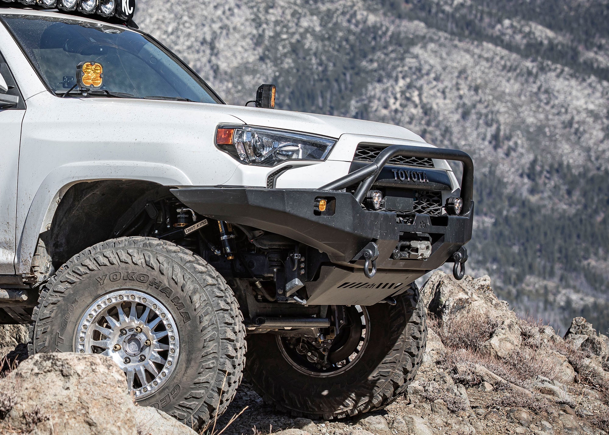 Backwoods Toyota 4Runner 5th Gen (2010-2024) Hi-Lite Overland Front Bumper [PreRunner Bull Bar]
