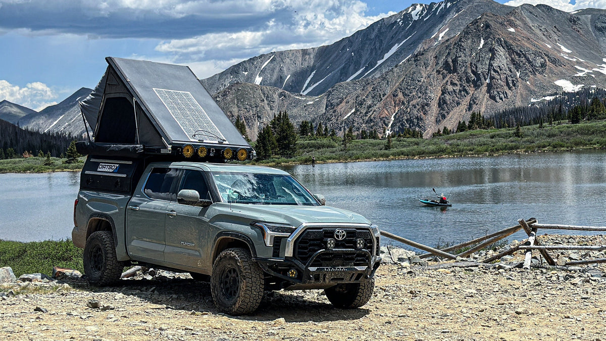 Dirtbox Overland Canopy Camper modular truck camper shell