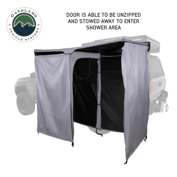 Overland Vehicle Systems HD Nomadic 2 person car side shower and privacy room - view 5