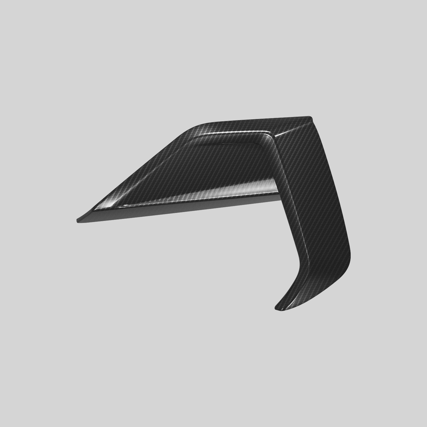 2024-Current Ford Mustang GT Dry Carbon Side Grille Trim Cover