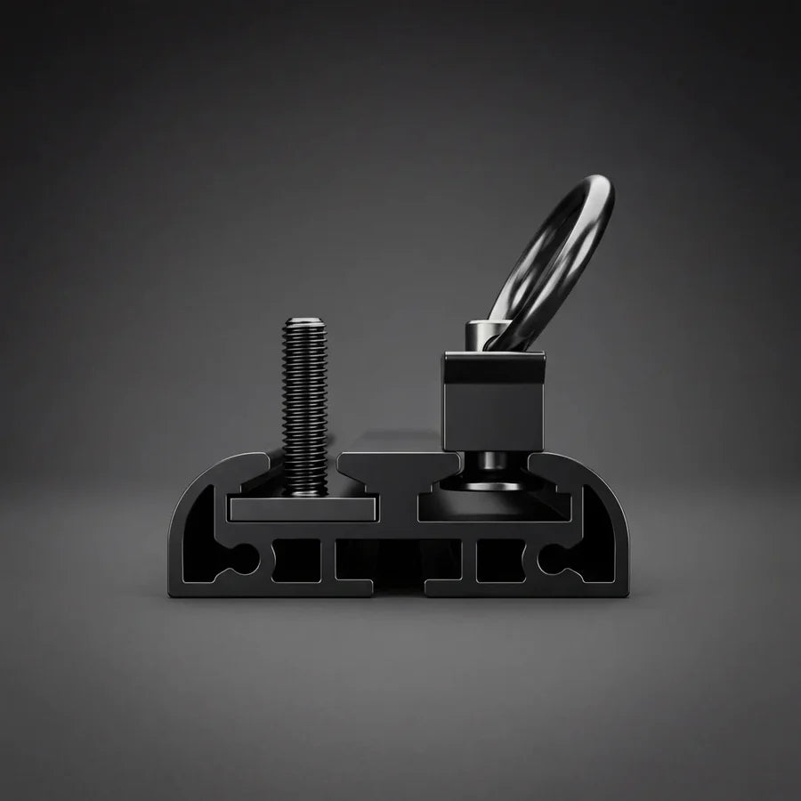 INEOS Grenadier: DualTrack-T™ MAX (Gen 2) Cross Bar Rail Kit with L-Track & 25mm T-Slot