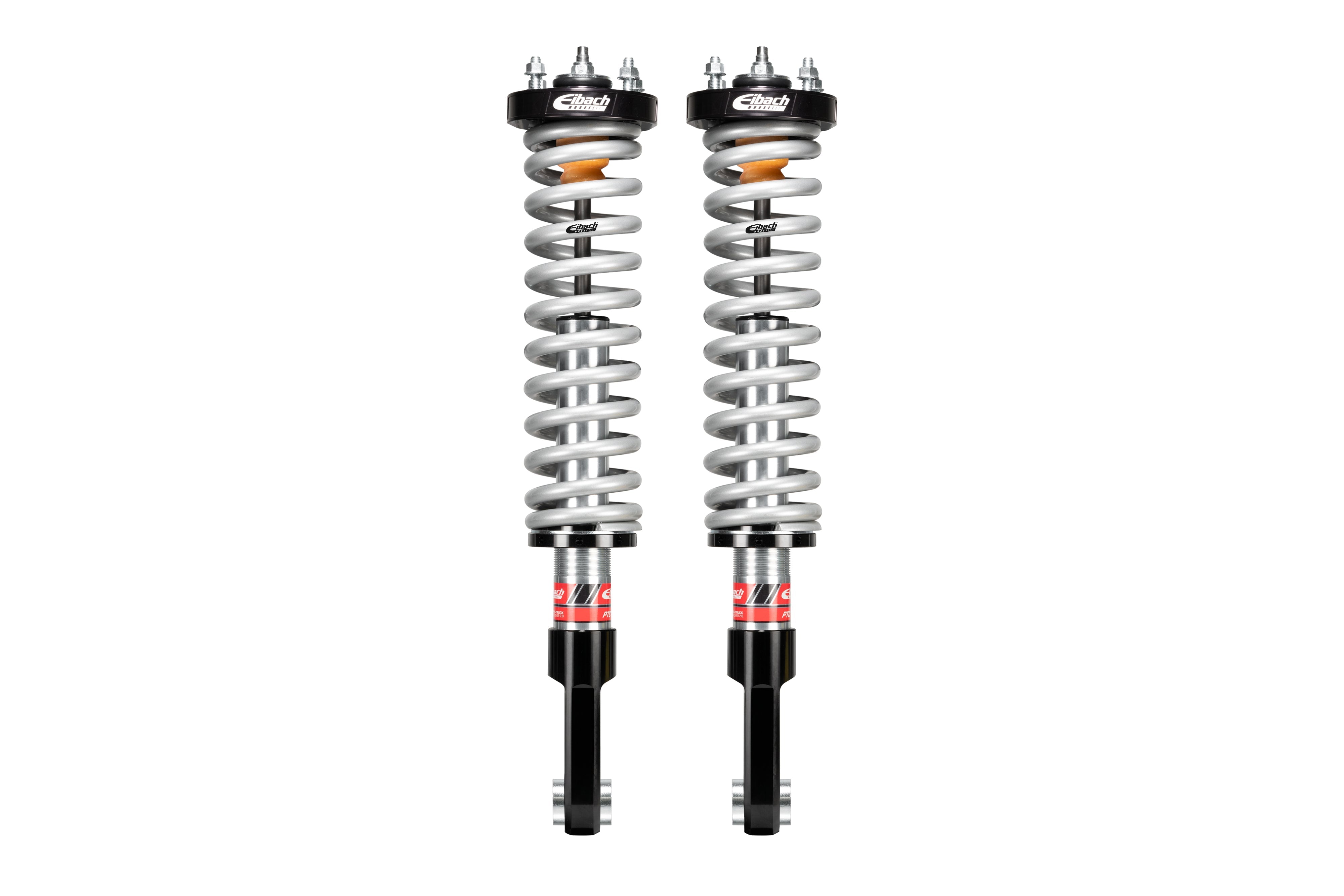 Pair of Eibach front coilover shocks for off-road vehicles and overlanding