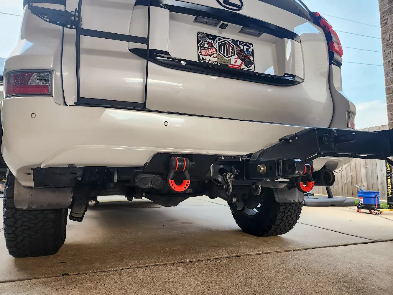 2014-2023 Lexus GX460 Rear Tow Hitch Receiver Hybrid Bumper