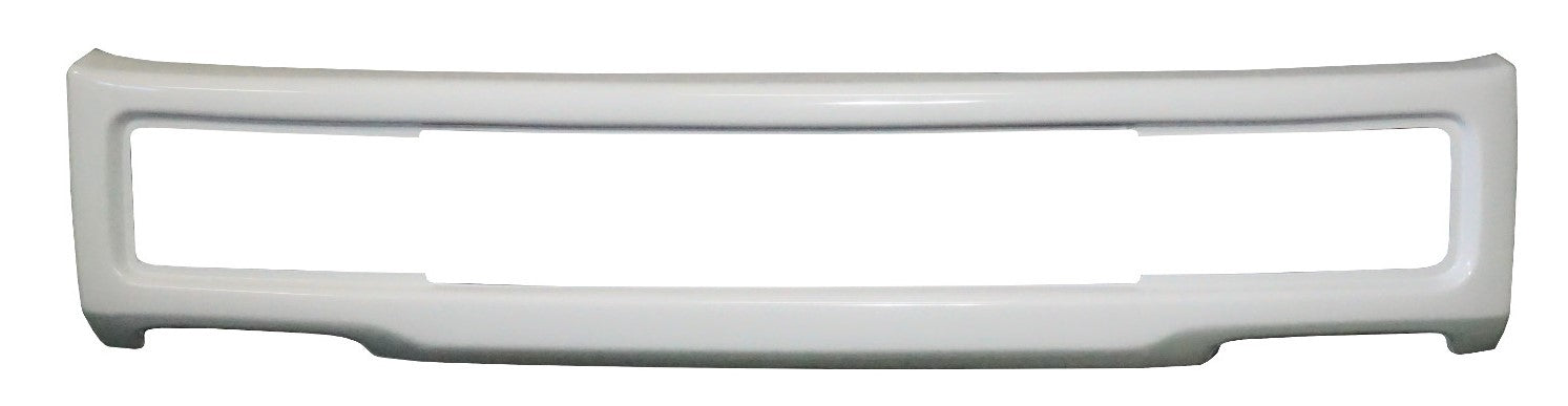 2018-2020 F150 Front Bumper Cover (Center Section) Chrome Delete Kit Gloss White