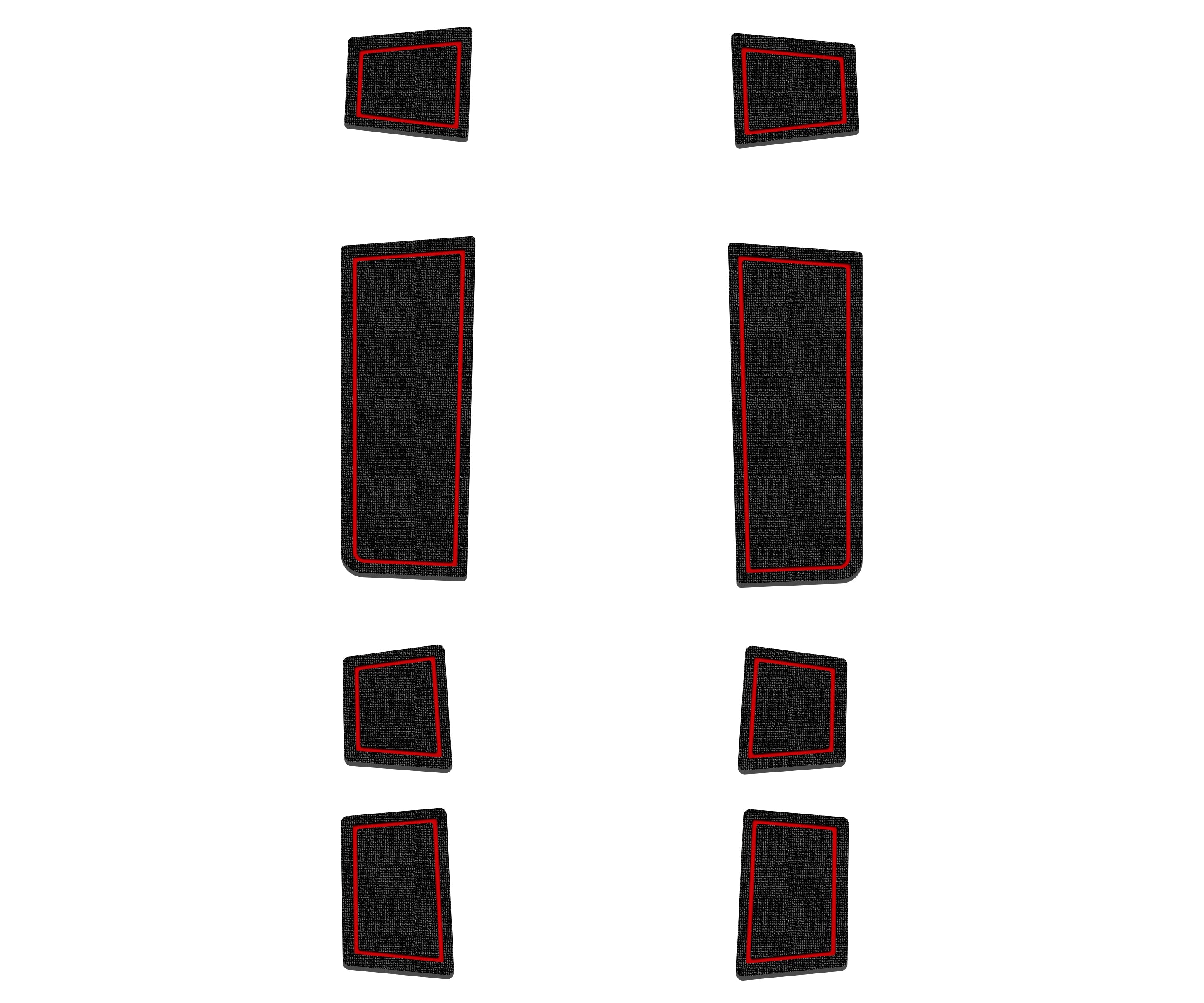 Door Cubby Foam Inserts Fits 2025-2026 Ford Explorer