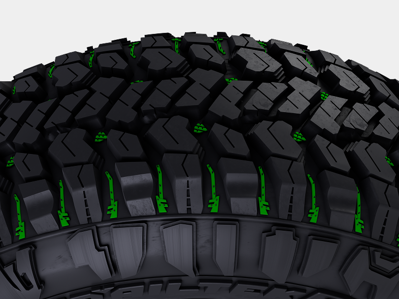 Avix Trailtek R/T rugged terrain tire
