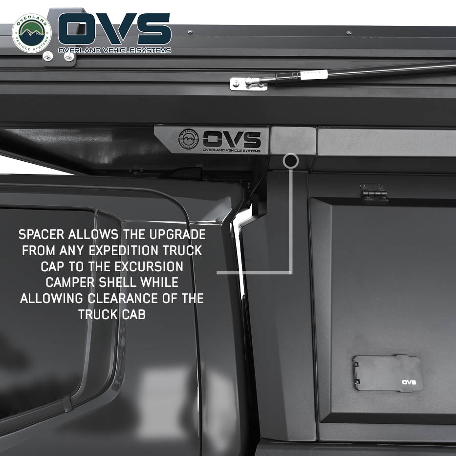 OVS Excursion camper shell roof top tent combo for Toyota Tacoma and other trucks - view 10