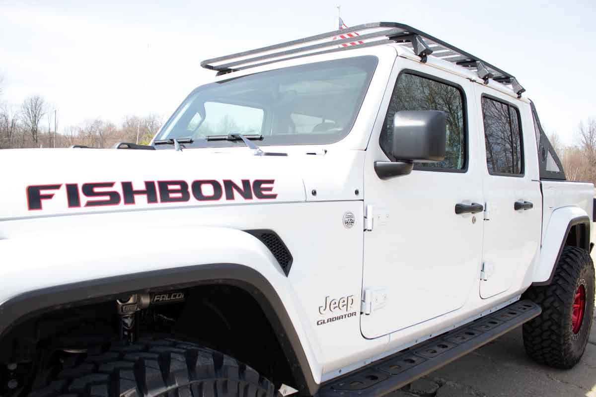 Fishbone Offroad Chase Rack for 2020 & Up Jeep Gladiator FB21261