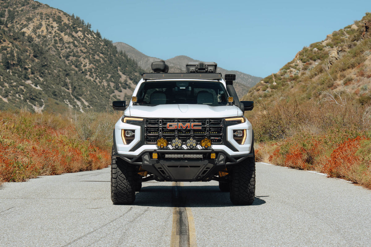 DV8 Offroad tube front bumper for 2023-2026 GMC Canyon