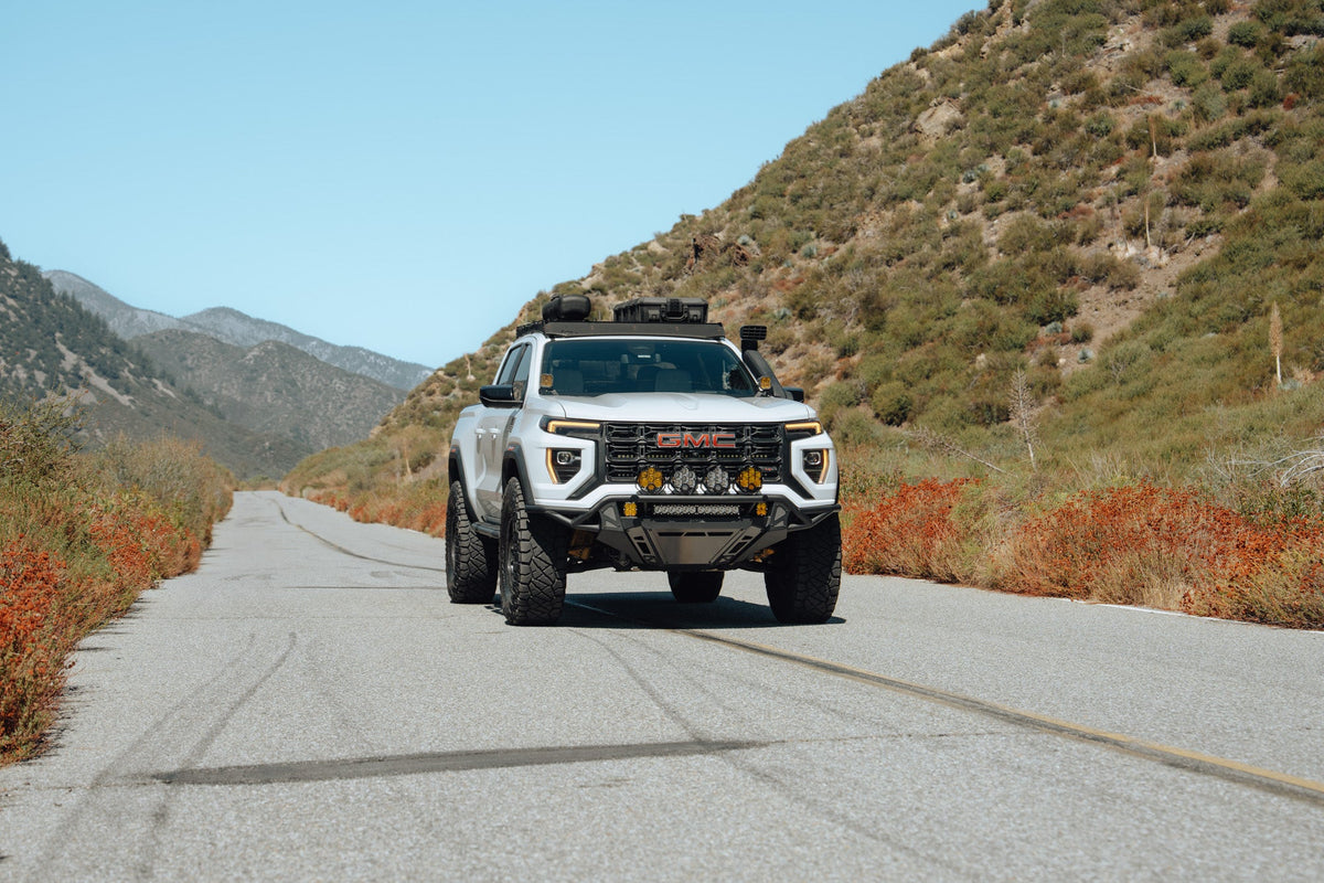 DV8 Offroad tube front bumper for 2023-2026 GMC Canyon