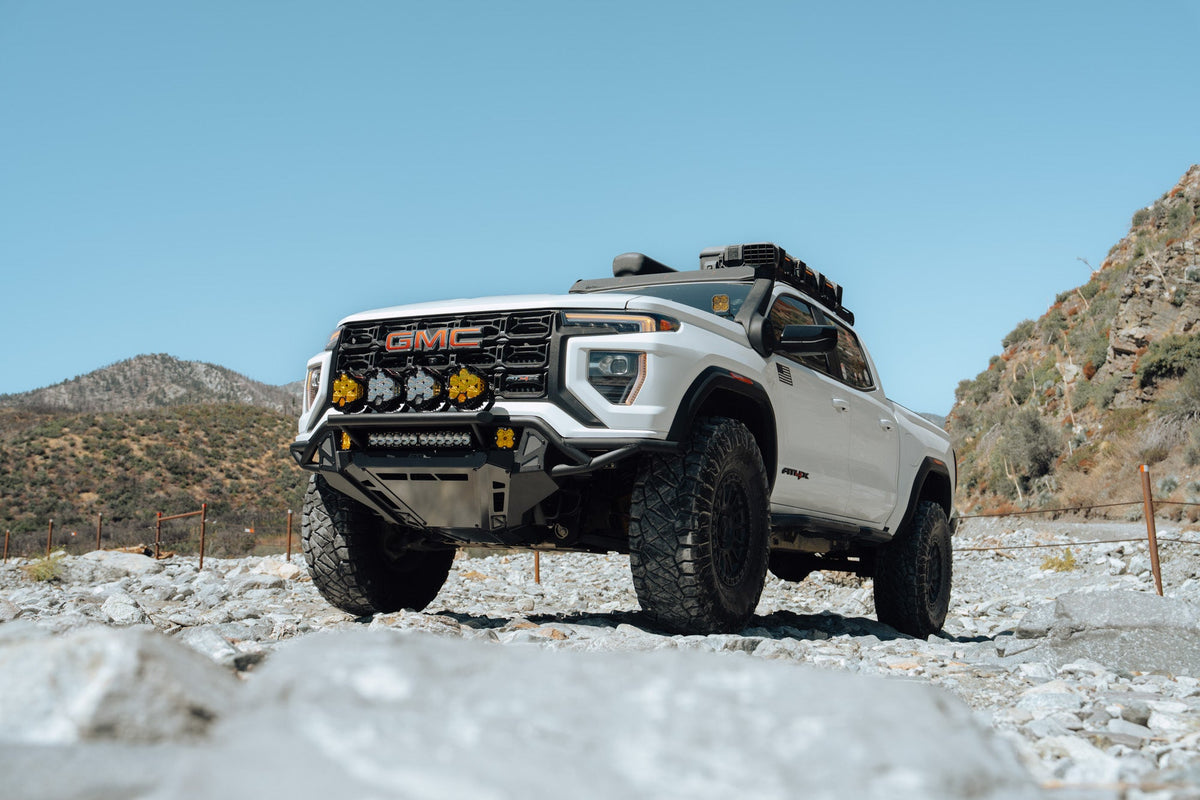 DV8 Offroad tube front bumper for 2023-2026 GMC Canyon