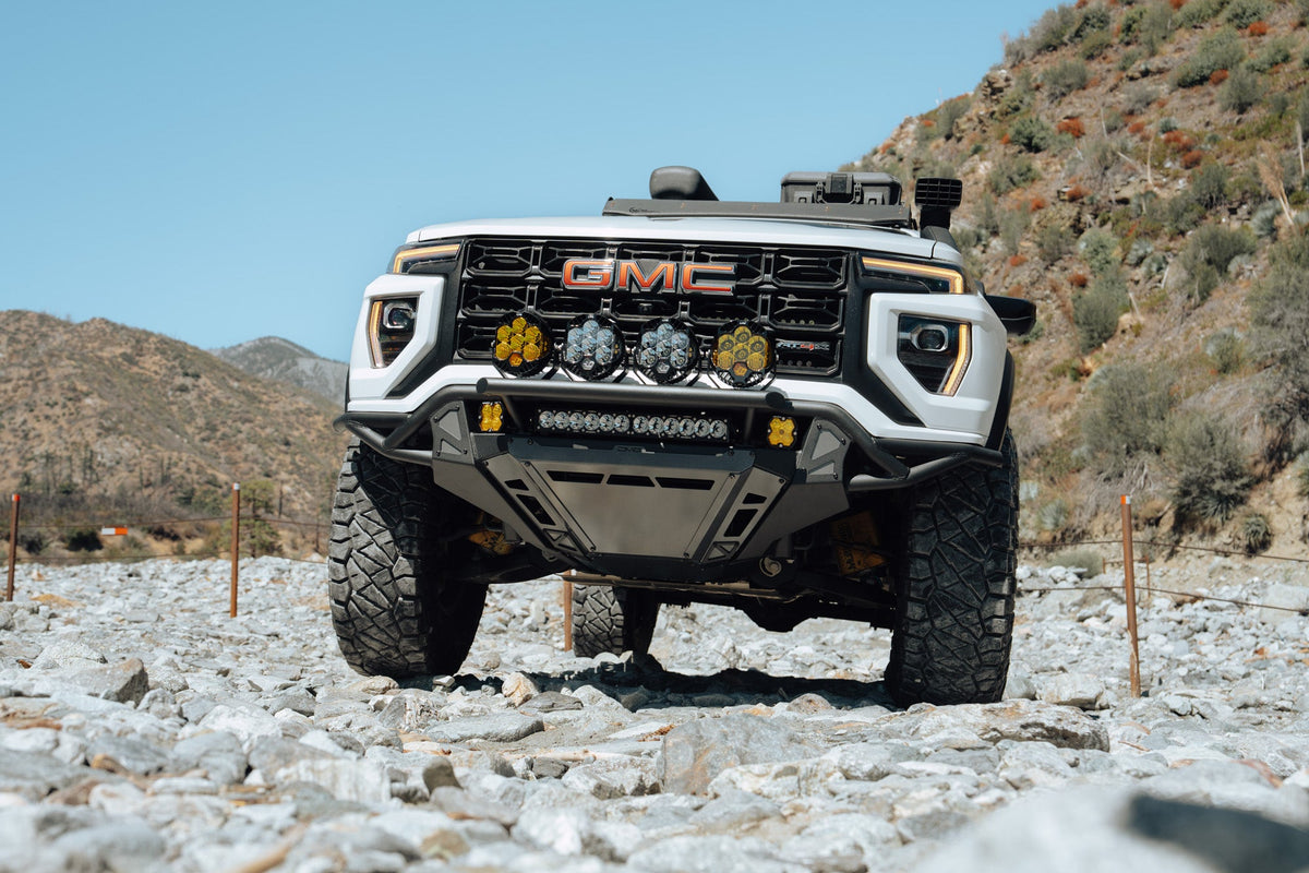 DV8 Offroad tube front bumper for 2023-2026 GMC Canyon