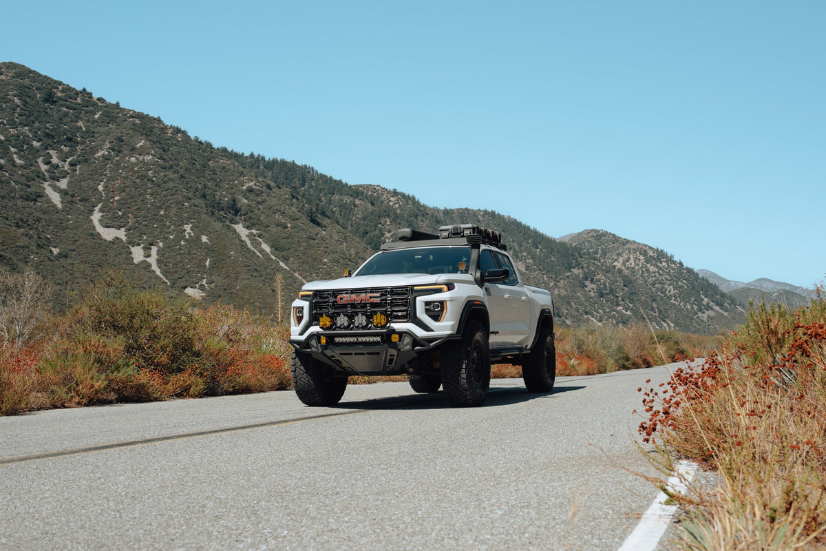 DV8 Offroad tube front bumper for 2023-2026 GMC Canyon