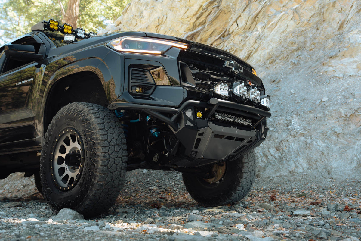 DV8 Offroad tube front bumper for 2023-2026 Chevy Colorado