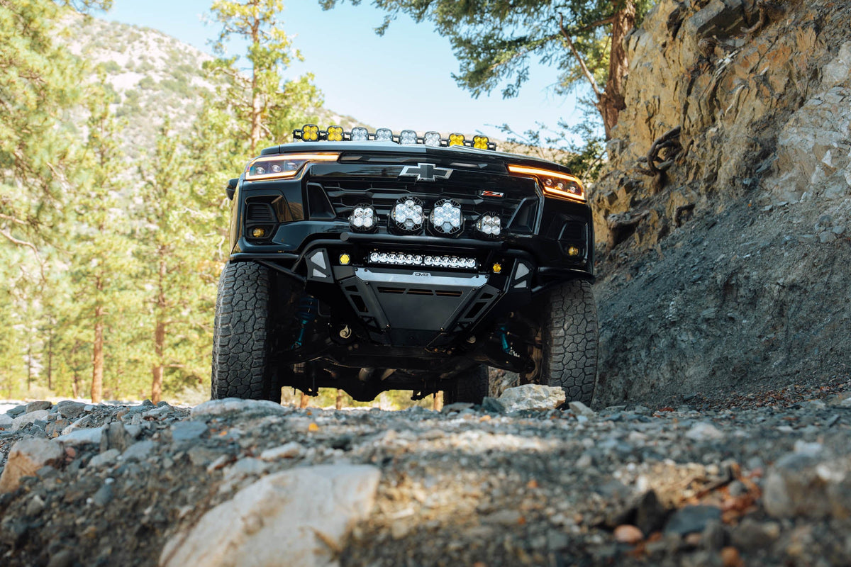 DV8 Offroad tube front bumper for 2023-2026 Chevy Colorado
