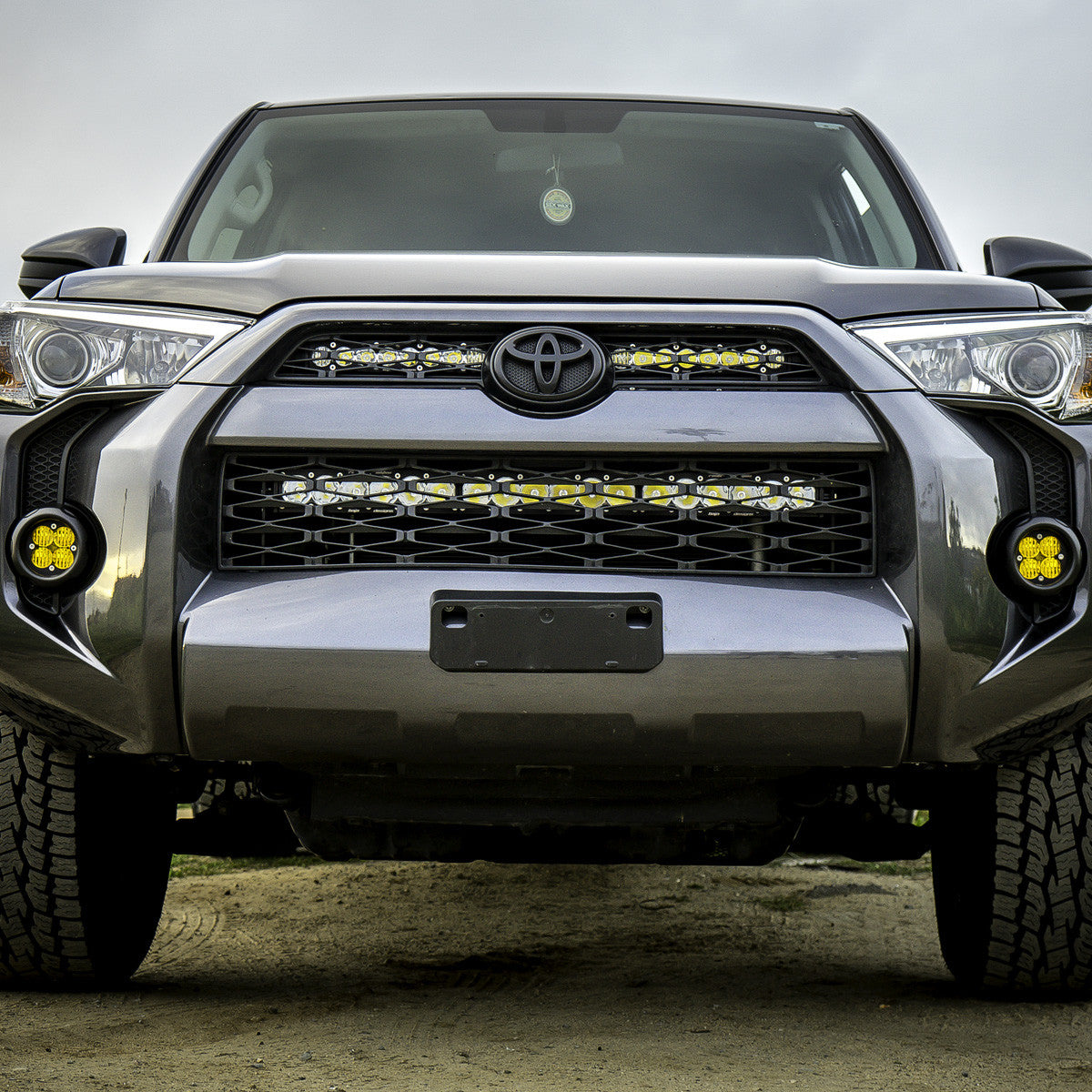 Baja Designs Toyota S8 Dual 10 Inch Grille Upper Light Kit - Toyota 2014-18 4Runner