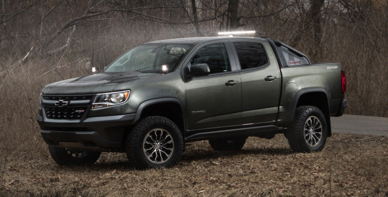 Baja Designs Chevy/GMC Squadron Pro A-Pillar Light Kit - Chevy/GMC 2014-18 Silverado/Sierra 1500; 2015-19 Colorado/Canyon