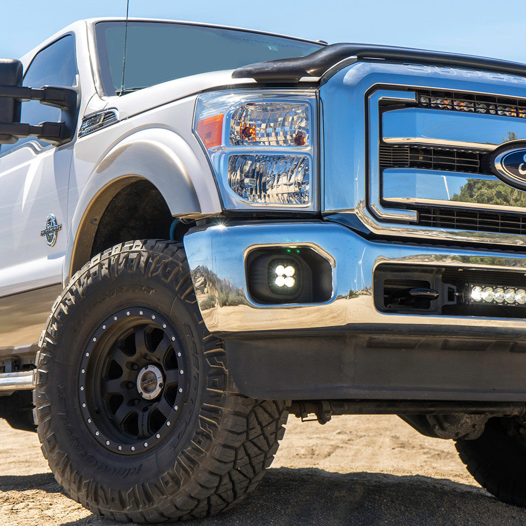 Baja Designs Ford Squadron Sport Fog Pocket Light Kit - Ford 2011-16 F-250/350 Super Duty