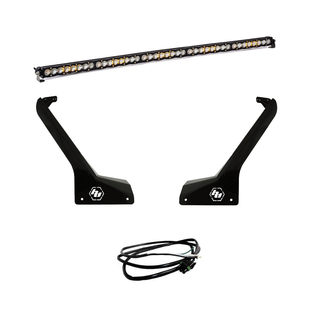 Baja Designs Jeep JL/JT S8 50 Inch Roof Mount Light Kit - Jeep 2020-2026 Gladiator; 2018-2026 Wrangler JL; Exc. Rubicon 392