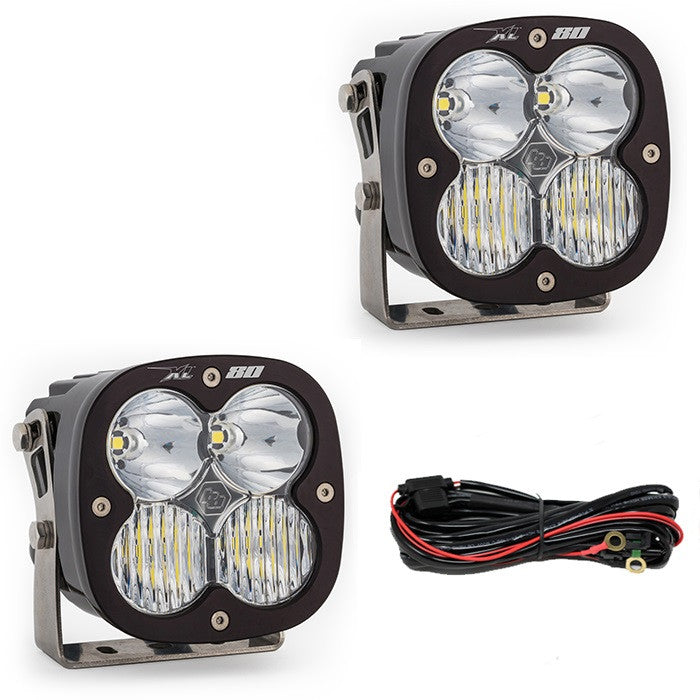 Baja Designs Jeep JL/JT XL80 Bumper Light Kit - Jeep 2020-2026 Gladiator; 2018-2026 Wrangler JL; NOTE: w/ OE Steel Bumper