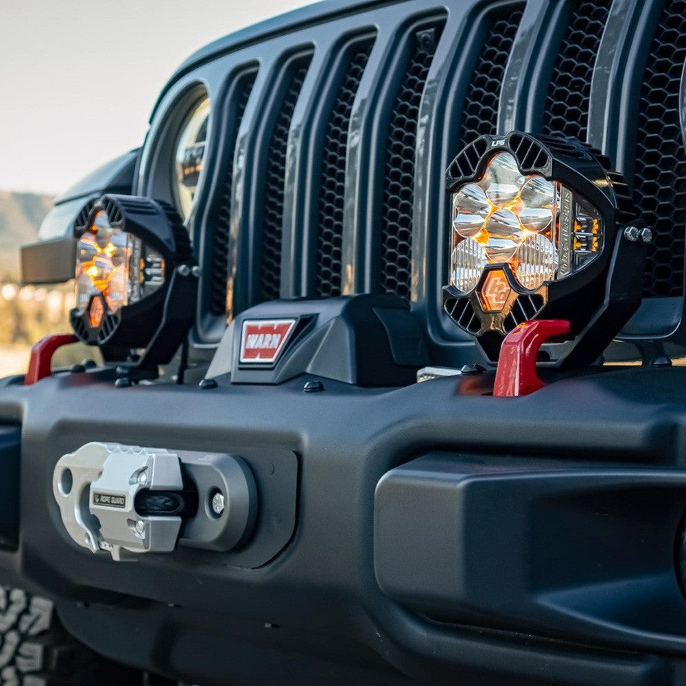 Baja Designs Jeep JL/JT LP6 Pro Bumper Light Kit - Jeep 2020-2026 Gladiator; 2018-2026 Wrangler JL; NOTE: w/ OE Steel Bumper