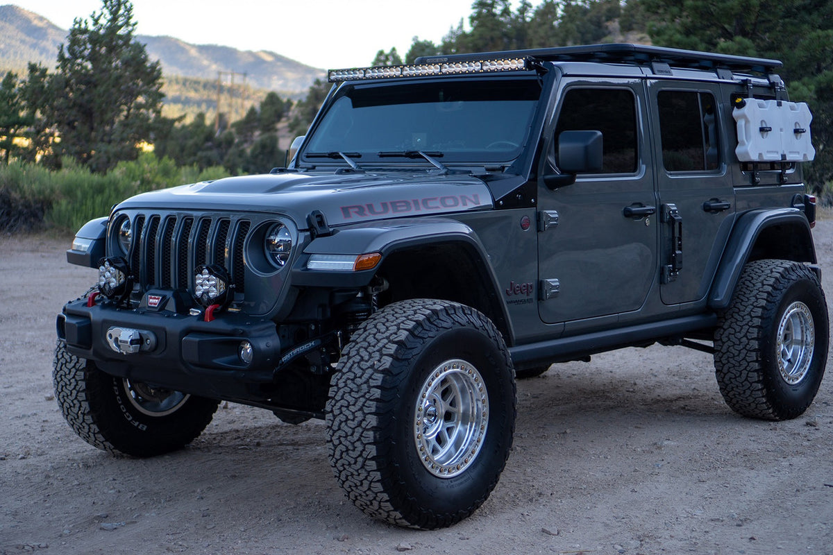 Baja Designs Jeep JL/JT LP4 Pro Bumper Light Kit - Jeep 2020-2026 Gladiator; 2018-2026 Wrangler JL; NOTE: w/ OE Steel Bumper