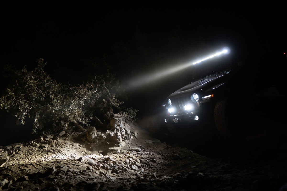 Baja Designs Jeep JL/JT LP4 Pro Bumper Light Kit - Jeep 2020-2026 Gladiator; 2018-2026 Wrangler JL; NOTE: w/ OE Steel Bumper