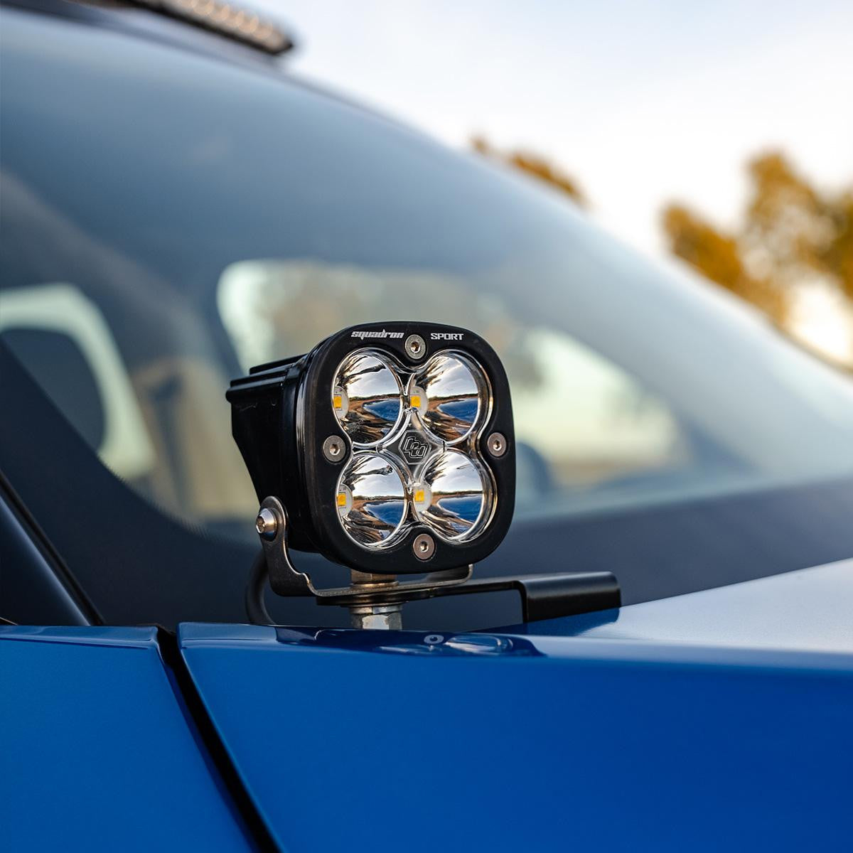 Baja Designs Ford Squadron Sport A-Pillar Light Kit - Ford 2021-2026 Bronco Sport