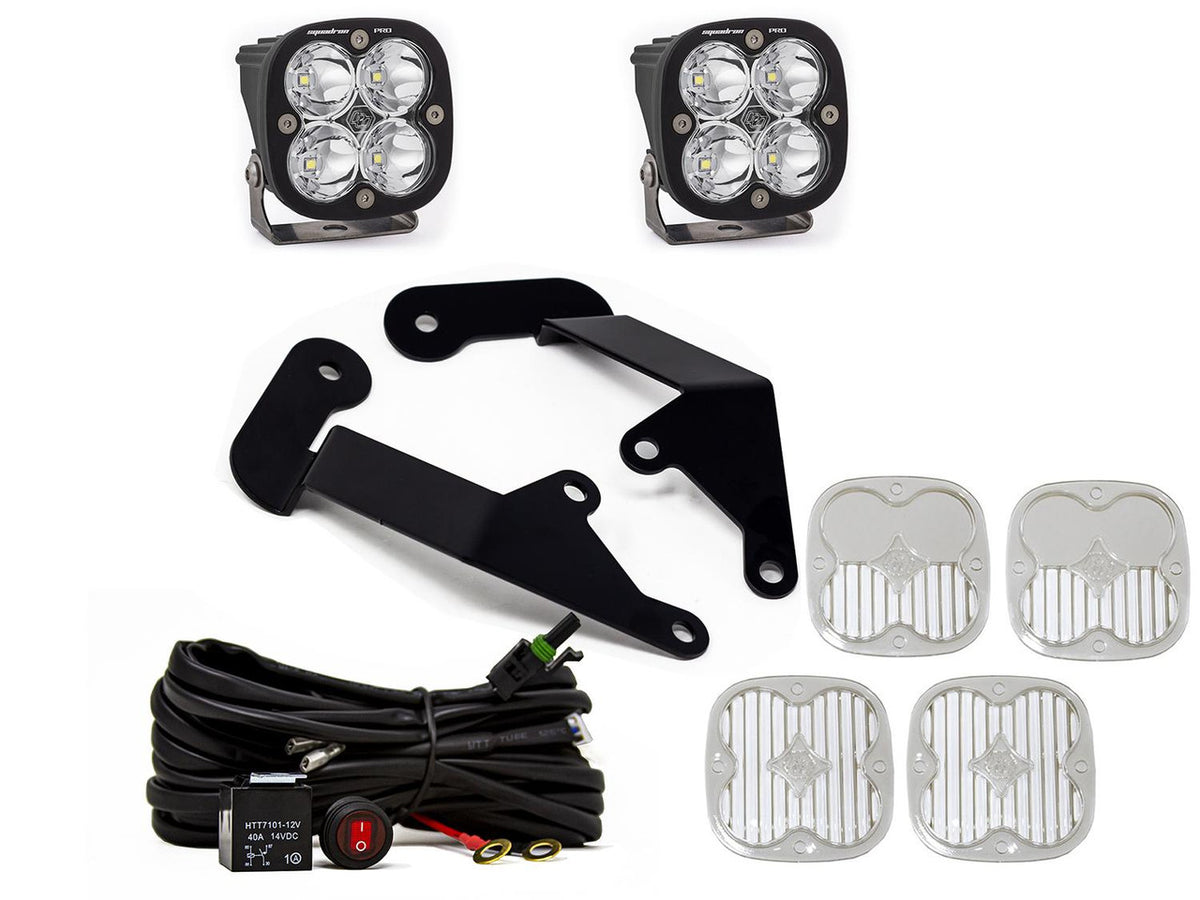 Baja Designs Ford Squadron Sport A-Pillar Light Kit - Ford 2021-2026 Bronco Sport