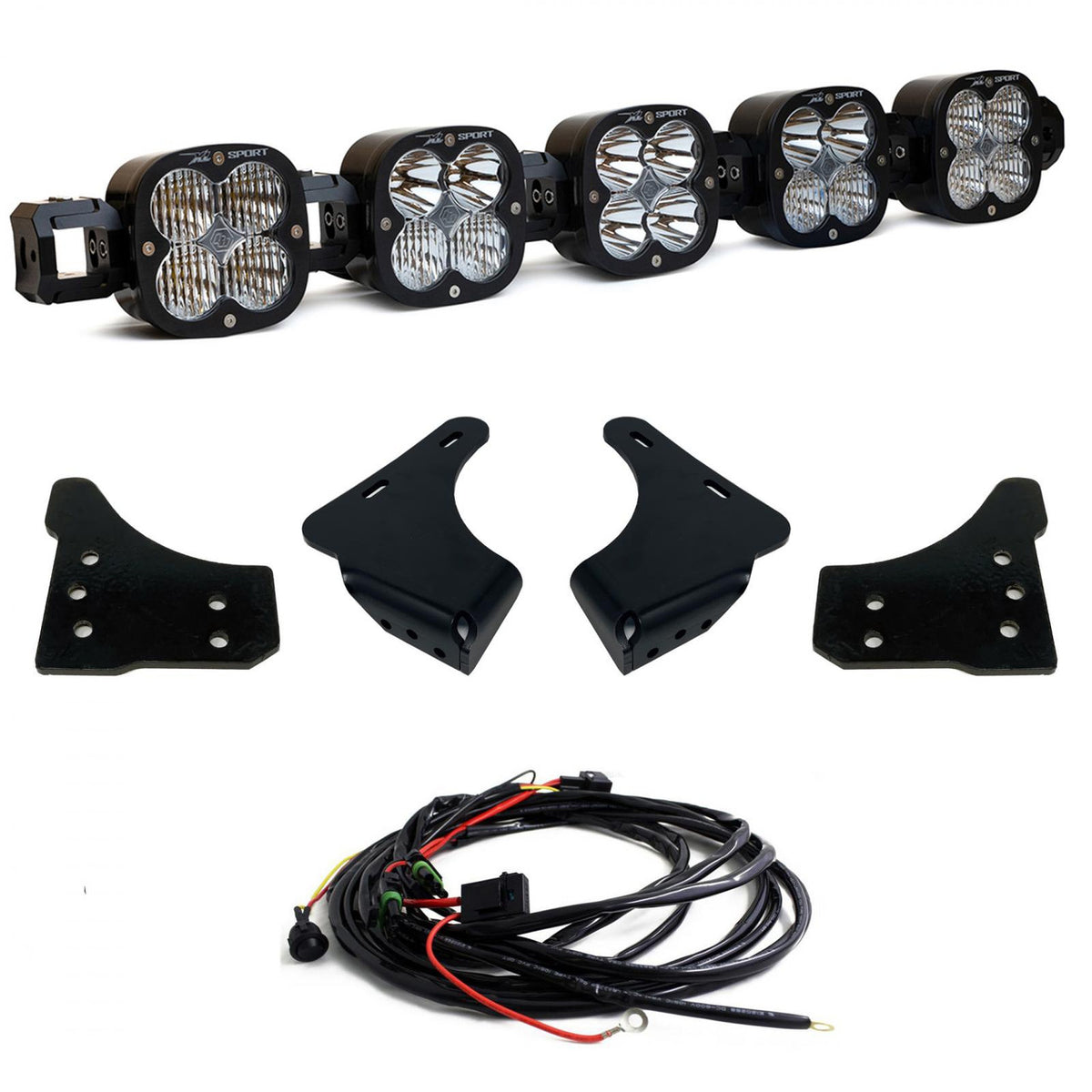 Baja Designs Ford XL Linkable Bumper Light Kit - Ford 2021-23 F-150