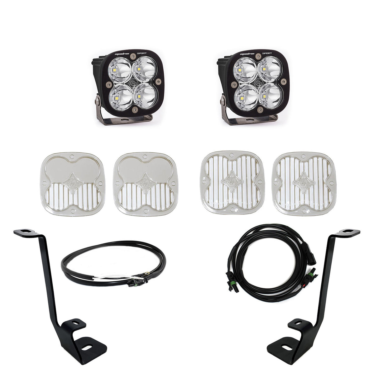 Baja Designs Ford Squadron Sport A-Pillar Light Kit - Ford 2021-23 F-150