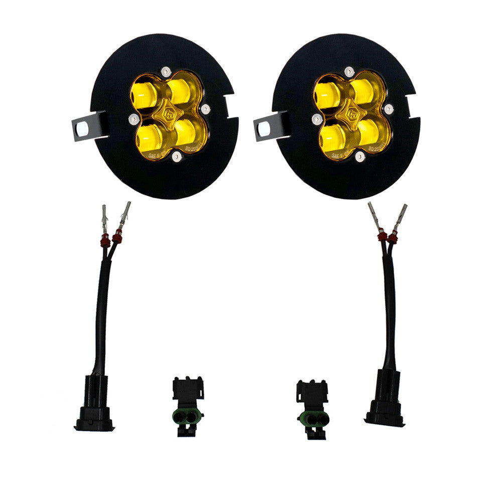 Baja Designs Ford/Toyota Squadron SAE Fog Pocket Light Kit - Ford 2006-14 F-150; Toyota 2005-11 Tacoma; 2007-13 Tundra