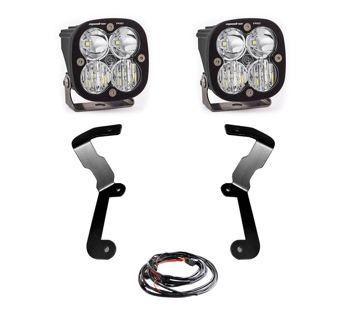 Baja Designs GMC Squadron Pro A-Pillar Light Kit - GMC 2019-22 Sierra 1500