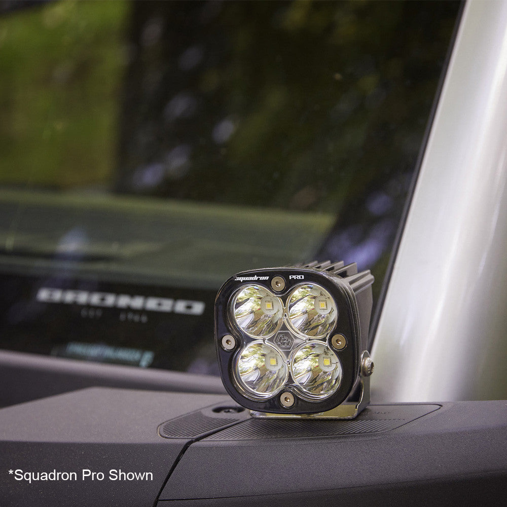 Baja Designs Squadron Sport A-pillar light kit for Ford Bronco 2021-2026