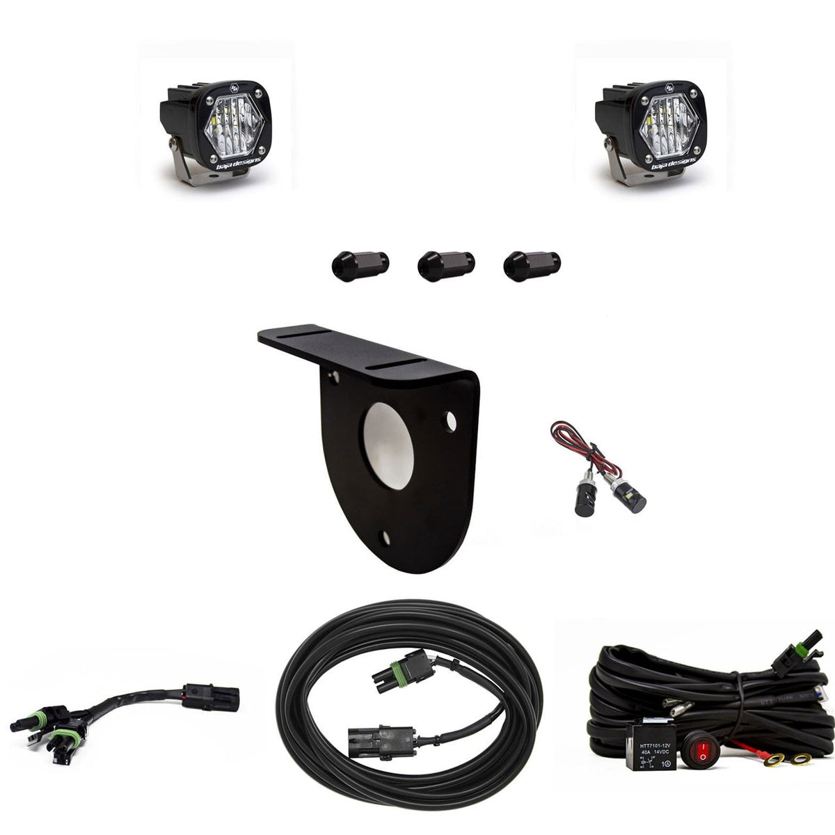 Baja Designs Ford S1 Dual Reverse Light Kit - Ford 2021-2026 Bronco