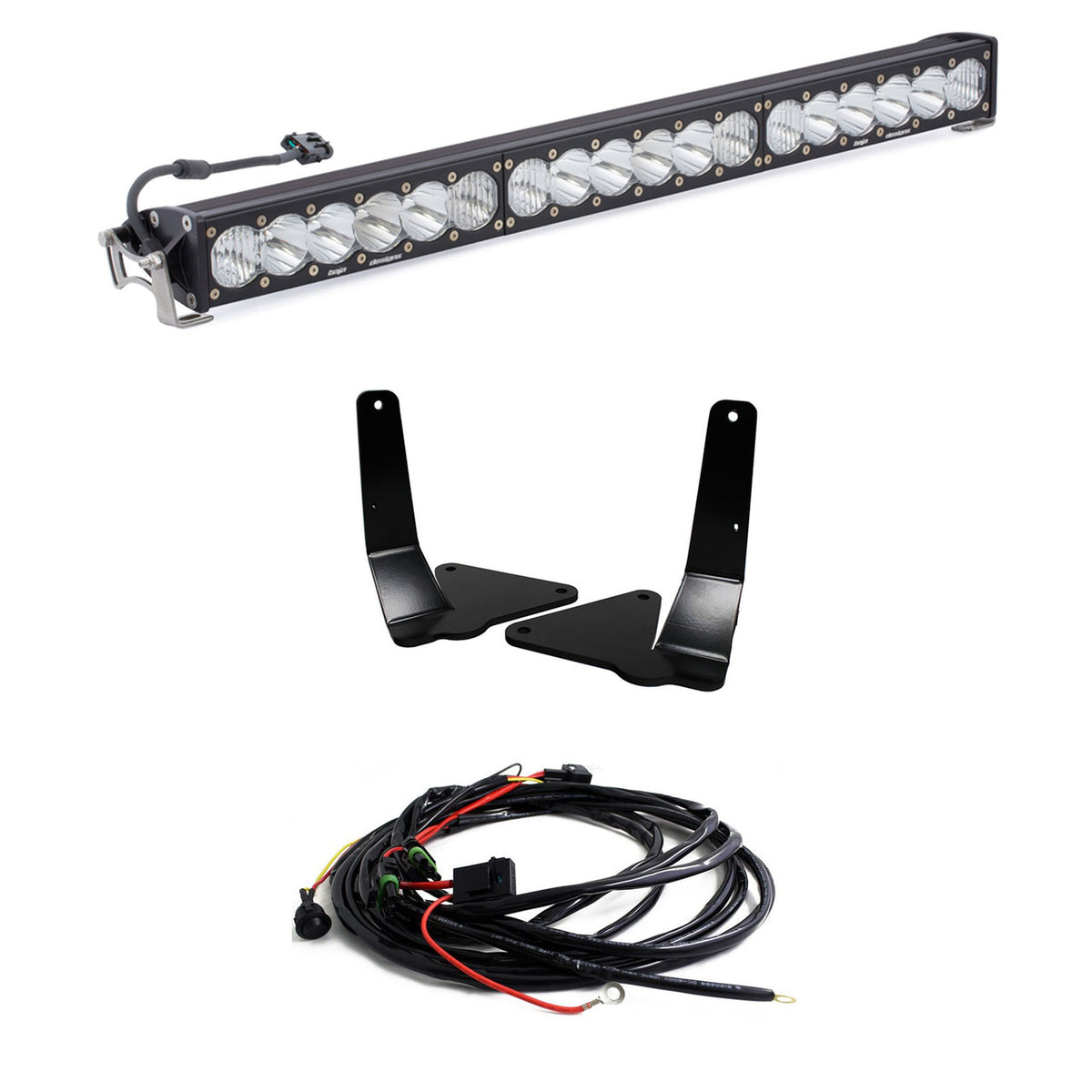 Baja Designs Chevy/GMC OnX6+ 30 Inch Grille Lower Light Bar Kit - Chevy/GMC 2015-18 Colorado/Canyon
