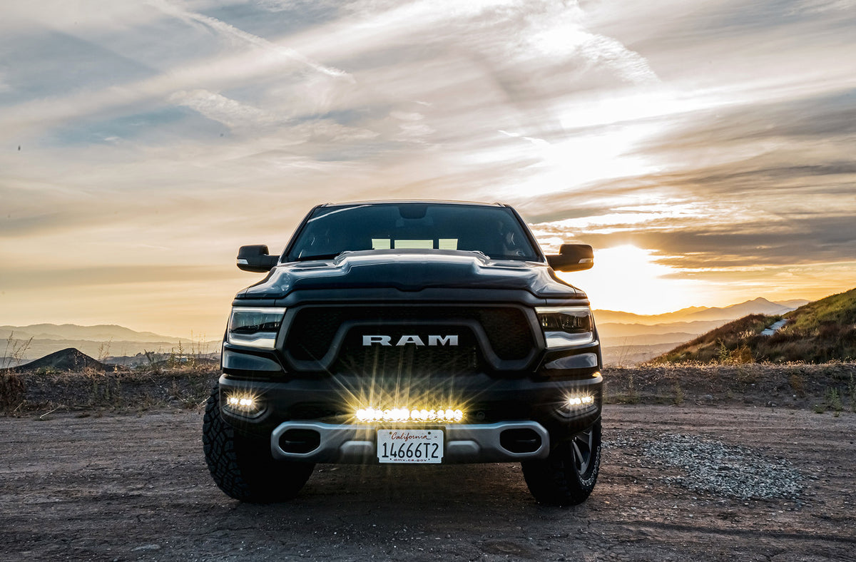 Baja Designs RAM S2 Sport Dual Fog Pocket Light Kit - RAM 2019-24 1500 Rebel; 2021-24 1500 TRX