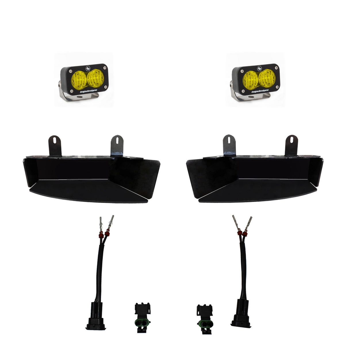 Baja Designs RAM S2 Sport Fog Pocket Light Kit - RAM 2019-2026 2500/3500